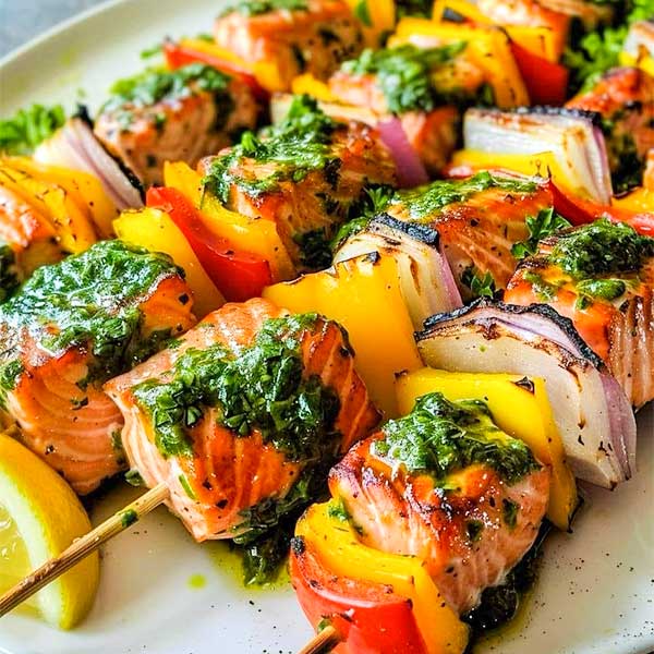 Salmon Shashlik